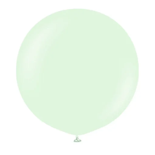 Premium Latexballonger Pale Green 60 cm