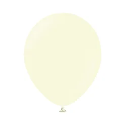 Premium Latexballonger Pale Yellow 45 cm