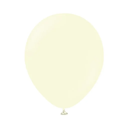Premium Latexballonger Pale Yellow 45 cm