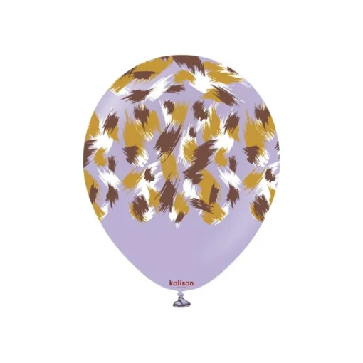 Premium Latexballonger Safari Savanna Lilla