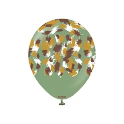 Premium Latexballonger Safari Savanna Eukalyptus