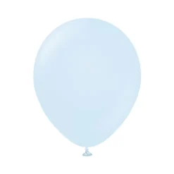 Premium Mellomstore Latexballonger Babyblå