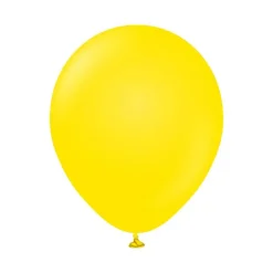 Premium Mellomstore Latexballonger Gul