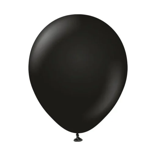 Premium Mellomstore Latexballonger Svart