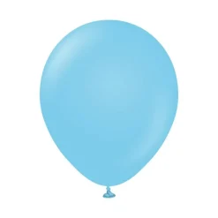 Premium Mellomstore Latexballonger Babyblå