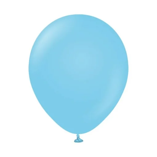 Premium Mellomstore Latexballonger Babyblå