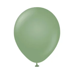 Premium Mellomstore Latexballonger Eukalyptus