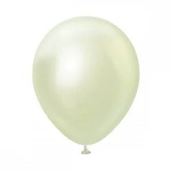 Premium Mellomstore Latexballonger Krom Grønn Gull