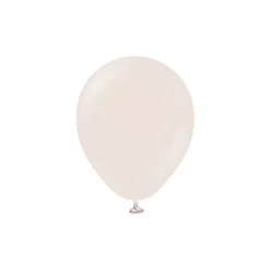 Premium Mini Latexballonger Hvit Sand