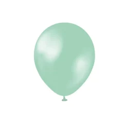 Premium Mini Latexballonger Metallisk Pearl Grønn