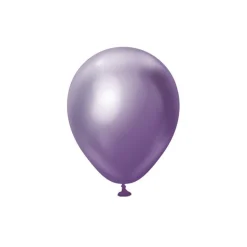 Premium Mini Latexballonger Krom Lilla