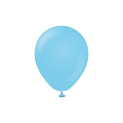Premium Mini Latexballonger Babyblå