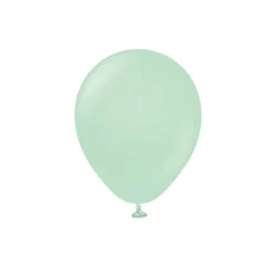 Premium Mini Latexballonger Makron Grønn