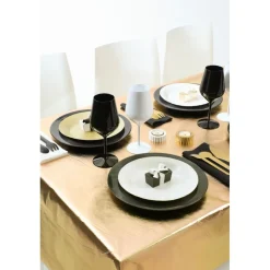 Premium Plast Vinglass Hvit