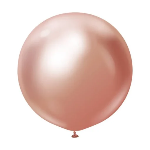 Premium Store Latexballonger Krom Gullrosa
