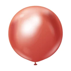 Premium Store Latexballonger Krom Rød