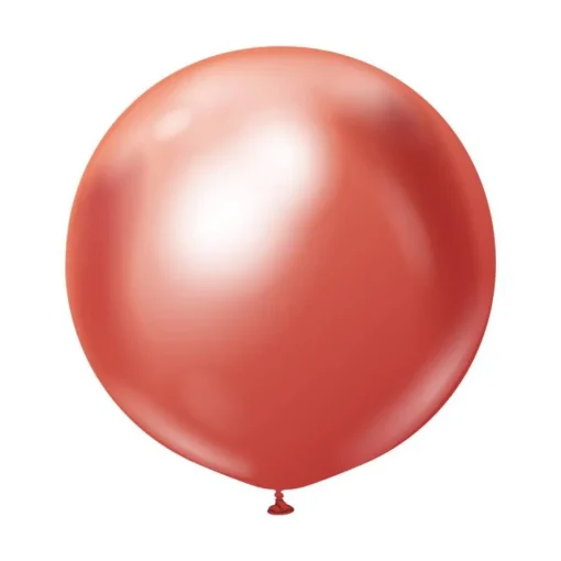 Premium Store Latexballonger Krom Rød