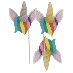 Pride Enhjørning Selfie Props