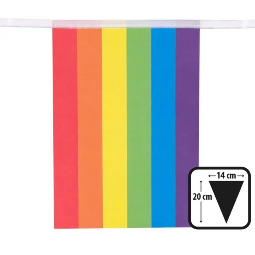 Pride Flaggbanner Regnbue