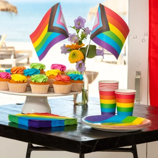 Pride Pappkrus Regnbue