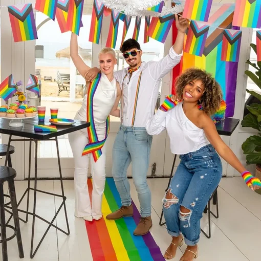 Pride Pappkrus Regnbue