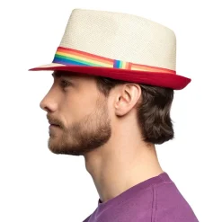 Pride Stråhatt Regnbue