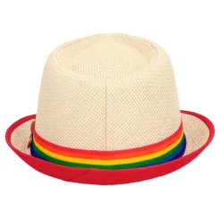 Pride Stråhatt Regnbue
