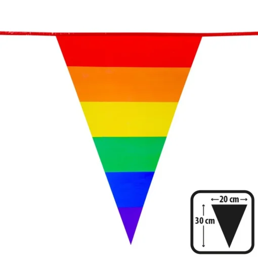 Pride Vimpelgirlander Regnbue