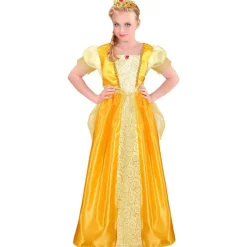 Prinsesse Barnekostyme Gul