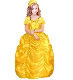 Prinsesse Belle Barnekostyme