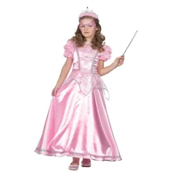 Prinsesse Kjole Barnekostyme Lyserosa