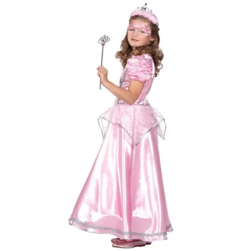 Prinsesse Kjole Barnekostyme Lyserosa