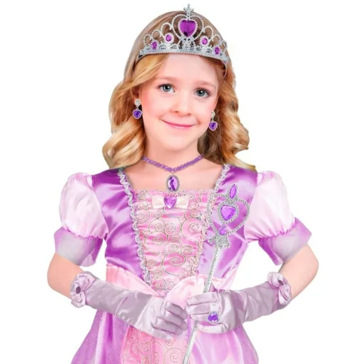 Prinsesse Tilbehørssett Barn Rosa
