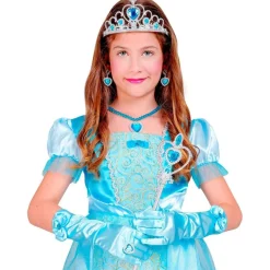 Prinsesse Tilbehørssett Barn Lyseblå