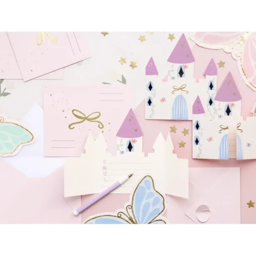 Prinsesseslott Invitasjonskort