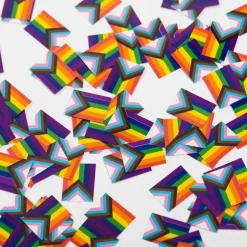 Progress Pride Flagg Konfetti