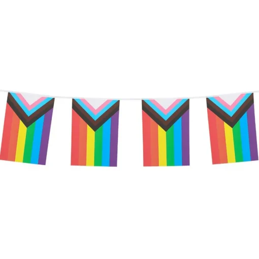 Progress Pride Flaggbanner