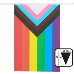 Progress Pride Flaggbanner