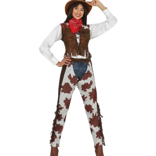 Prærie Cowgirl Kostyme