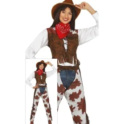 Prærie Cowgirl Kostyme