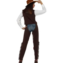 Prærie Cowgirl Kostyme