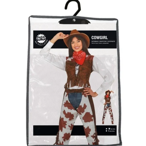Prærie Cowgirl Kostyme