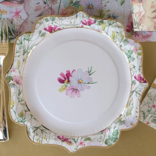 Påskeblomst Tallerkener