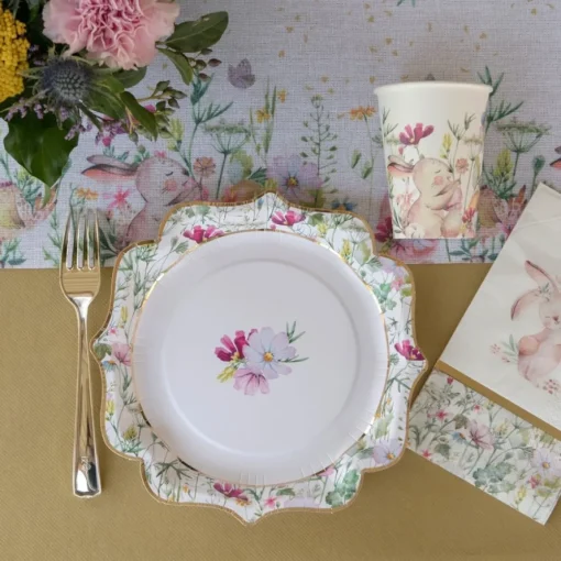 Påskeblomst Tallerkener