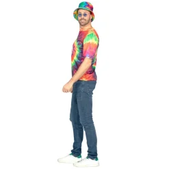 Psykedelisk Tie Dye T-skjorte