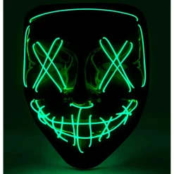 Purge LED Maske Grønn