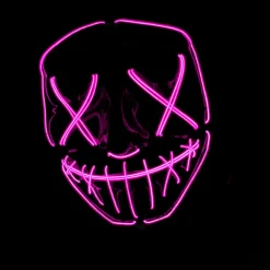 Purge LED Maske Rosa
