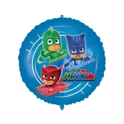 Pyjamasheltene® Rund Folieballon Blå