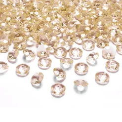 Pynte Diamanter Oransje Glassklar