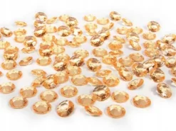 Pynte Diamanter Oransje Glassklar